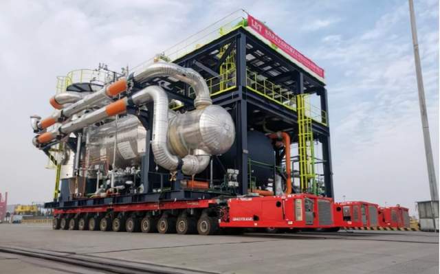 只租不卖的国之重器，中国建1巨型运输车，拉几万吨航母不是问题休闲区蓝鸢梦想 - Www.slyday.coM