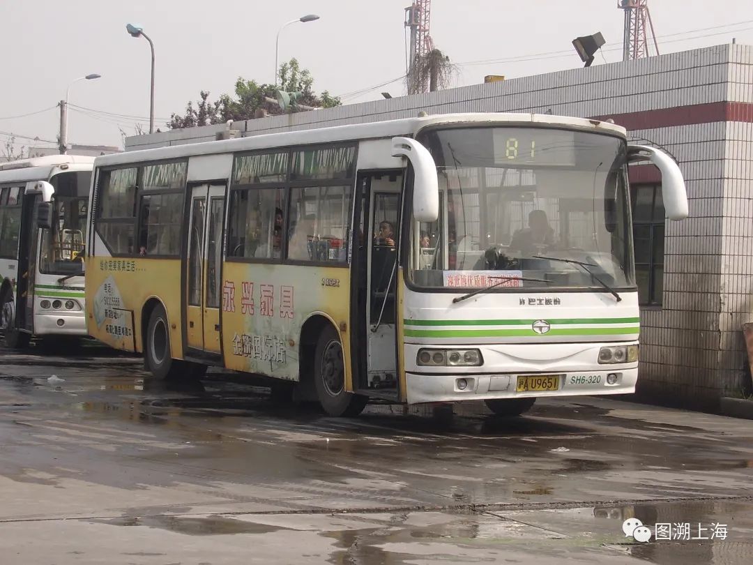 81路XQ6990SH6（SH6）型客车，高桥通园路（刘祺 摄）