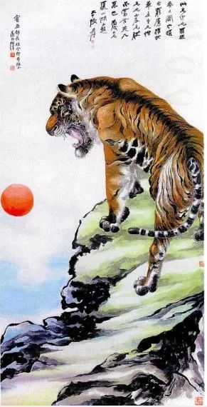 为了这幅画，张大千之兄在家中饲养猛虎8年，今1:1重现！休闲区蓝鸢梦想 - Www.slyday.coM