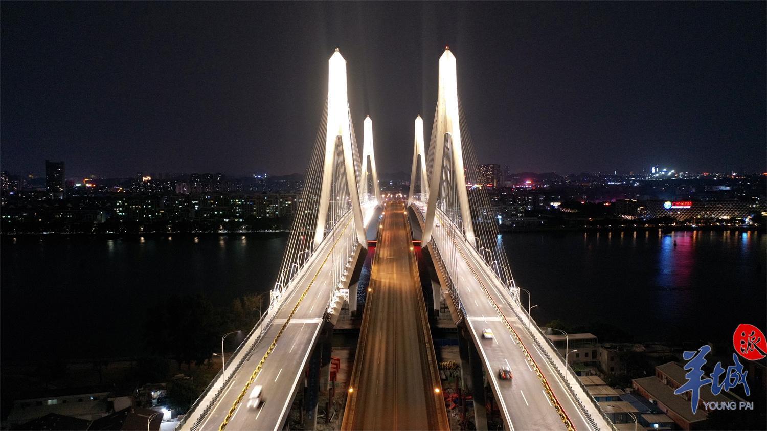 6日晚,广州洛溪大桥新旧桥双向10车道开通|广州市_新浪新闻