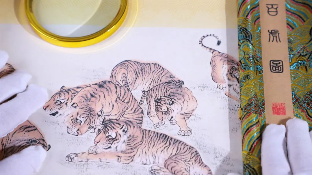 为了这幅画，张大千之兄在家中饲养猛虎8年，今1:1重现！休闲区蓝鸢梦想 - Www.slyday.coM