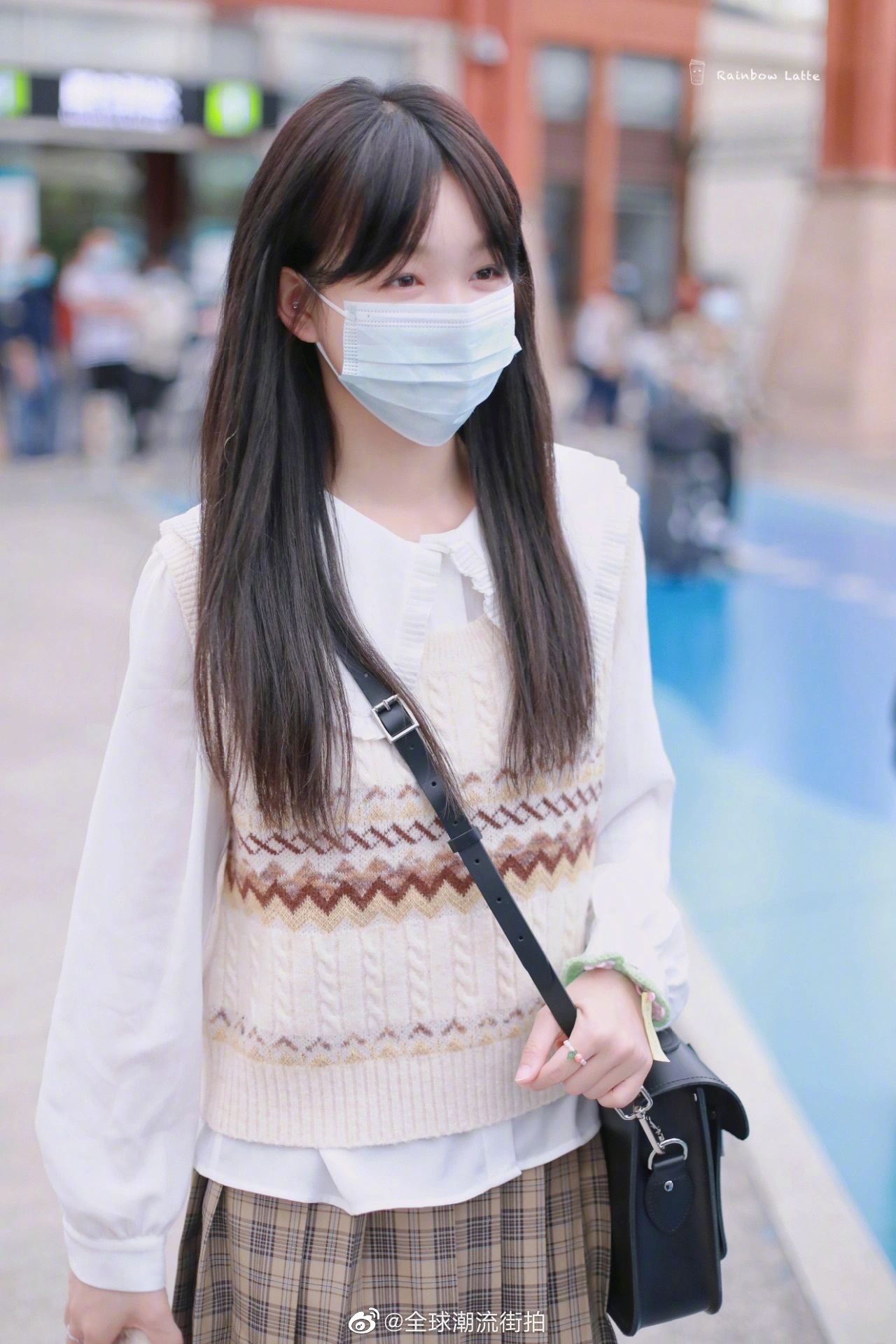 徐梦洁最新机场私服更新