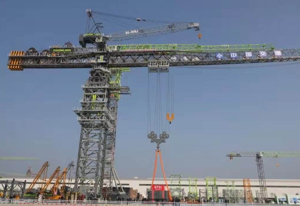 重达4000吨,中国又一大国重器横空出世,斩获4项全球第一|塔吊机|塔吊
