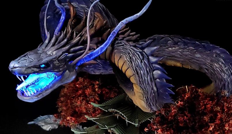 小伙实景还原永劫无间天人城烛九阴令人震颤网友差个金堆