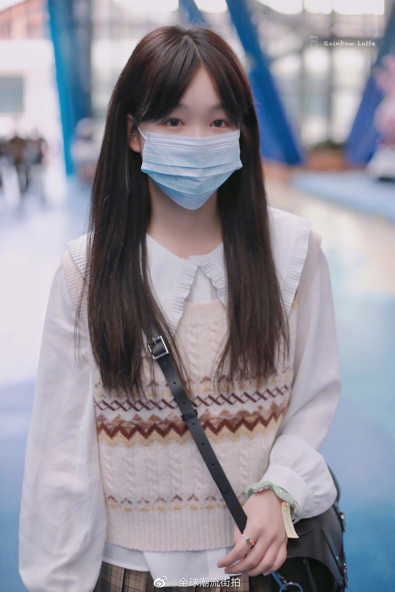 徐梦洁最新机场私服更新