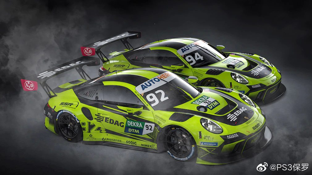 ssr performance将派出两台911 gt3 r参加dtm德国房车大师赛