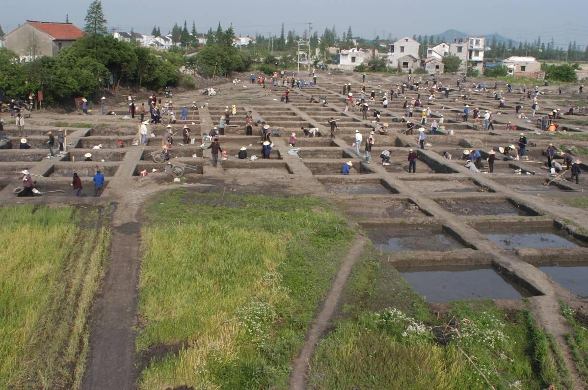 百年考古记何以见证上海之根走近五千年广富林