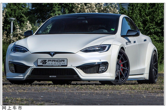 配宽体套件升级全新轮毂特斯拉models改装版外观更运动