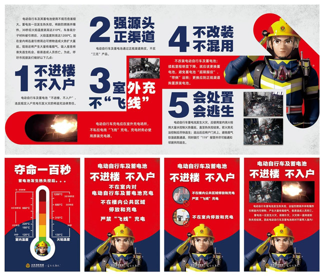 北京市消防救援总队首次使用卡通消防宣传