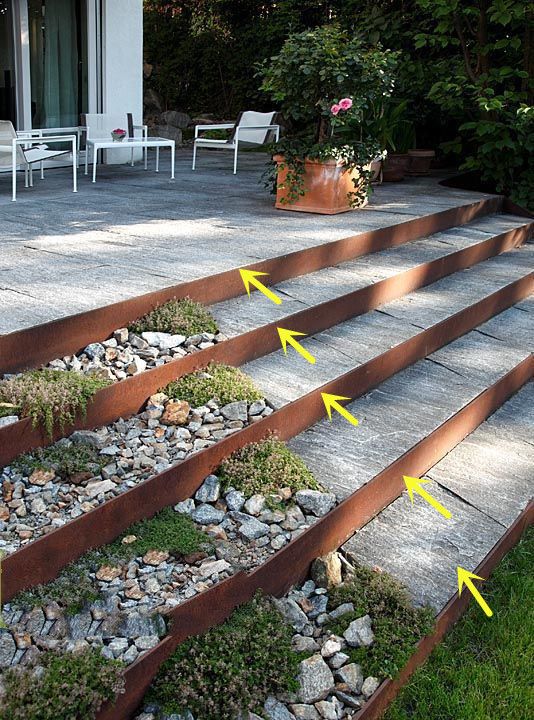 除此之外,可以利用这金属框围花坛.