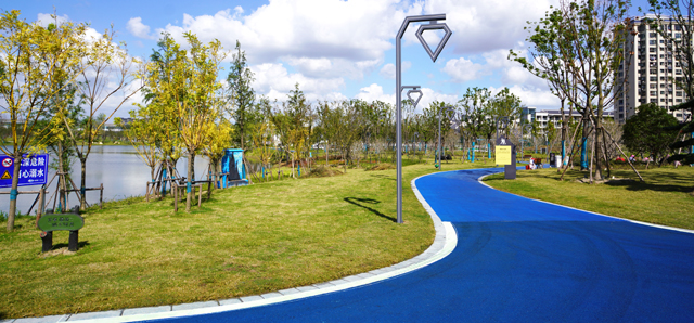 盐城市盐都区盐龙体育公园跑步线路入选全省最美跑步线路