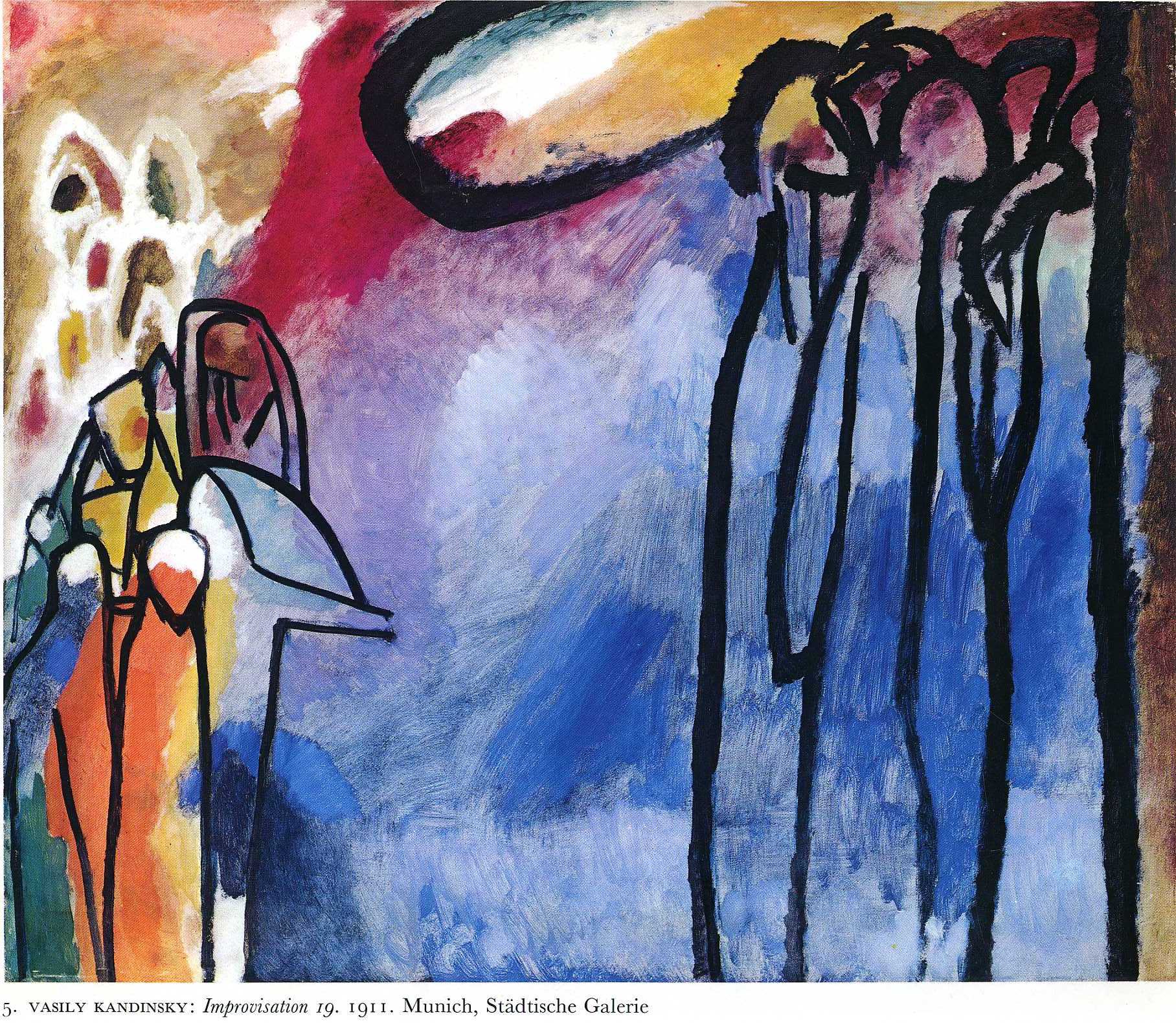 康定斯基&nbsp;即兴创作19