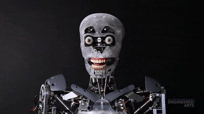 国外机器人邪魅一笑,表情逼真到可怕