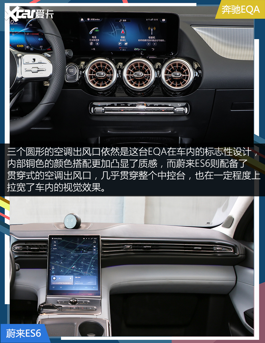 奔驰EQA对比ES6 电动化的奔驰还香吗？