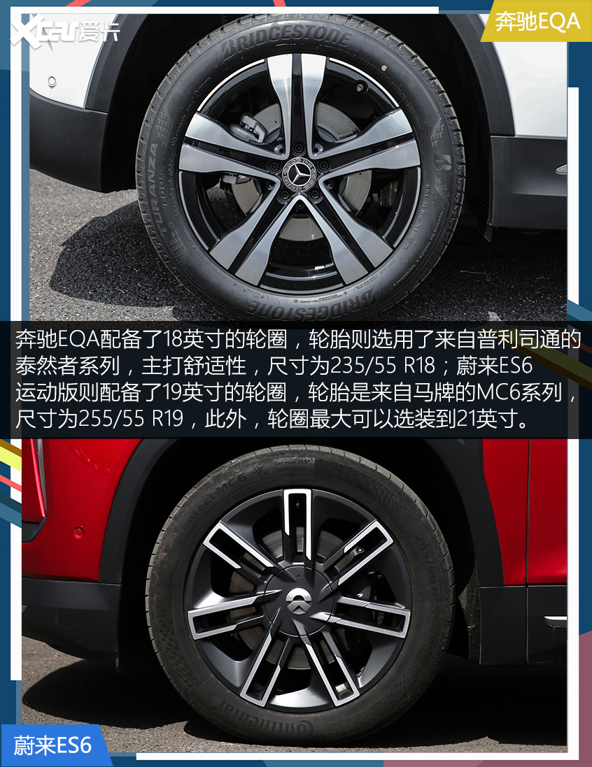 奔驰EQA对比ES6 电动化的奔驰还香吗？