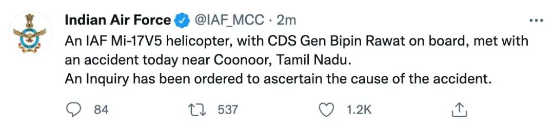 大单！印度国防参谋长坠机身亡休闲区蓝鸢梦想 - Www.slyday.coM