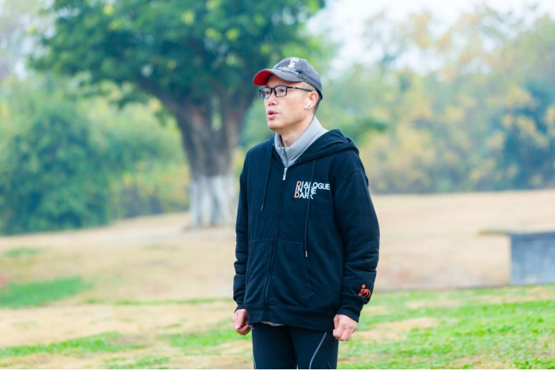 (成都市盲协副主席刘京川,邦泰提供,央广网发)