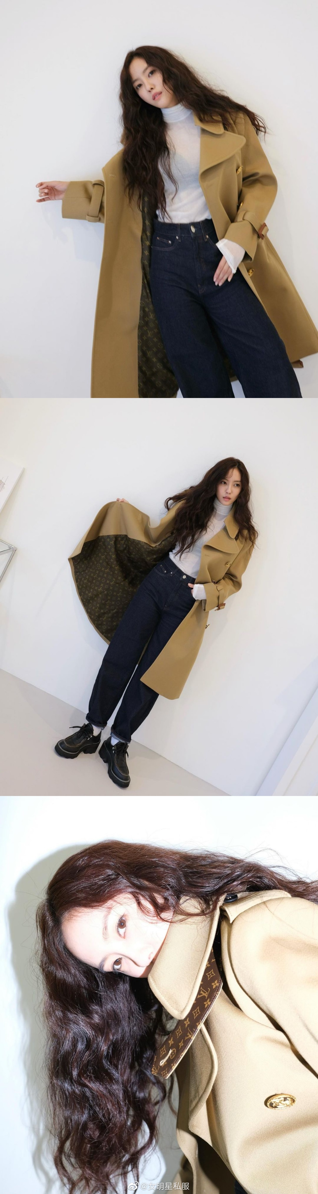 朴孝敏近日的冬季穿搭汇总想承包她的衣橱