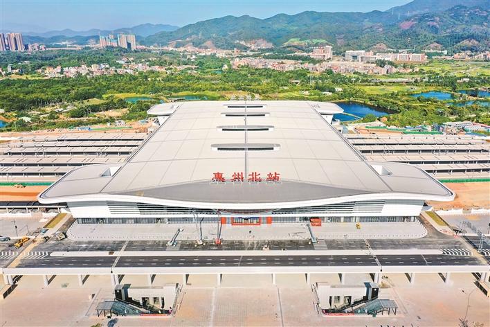赣深高铁惠州北站通过验收线路开通后从该站到深圳仅需18分钟
