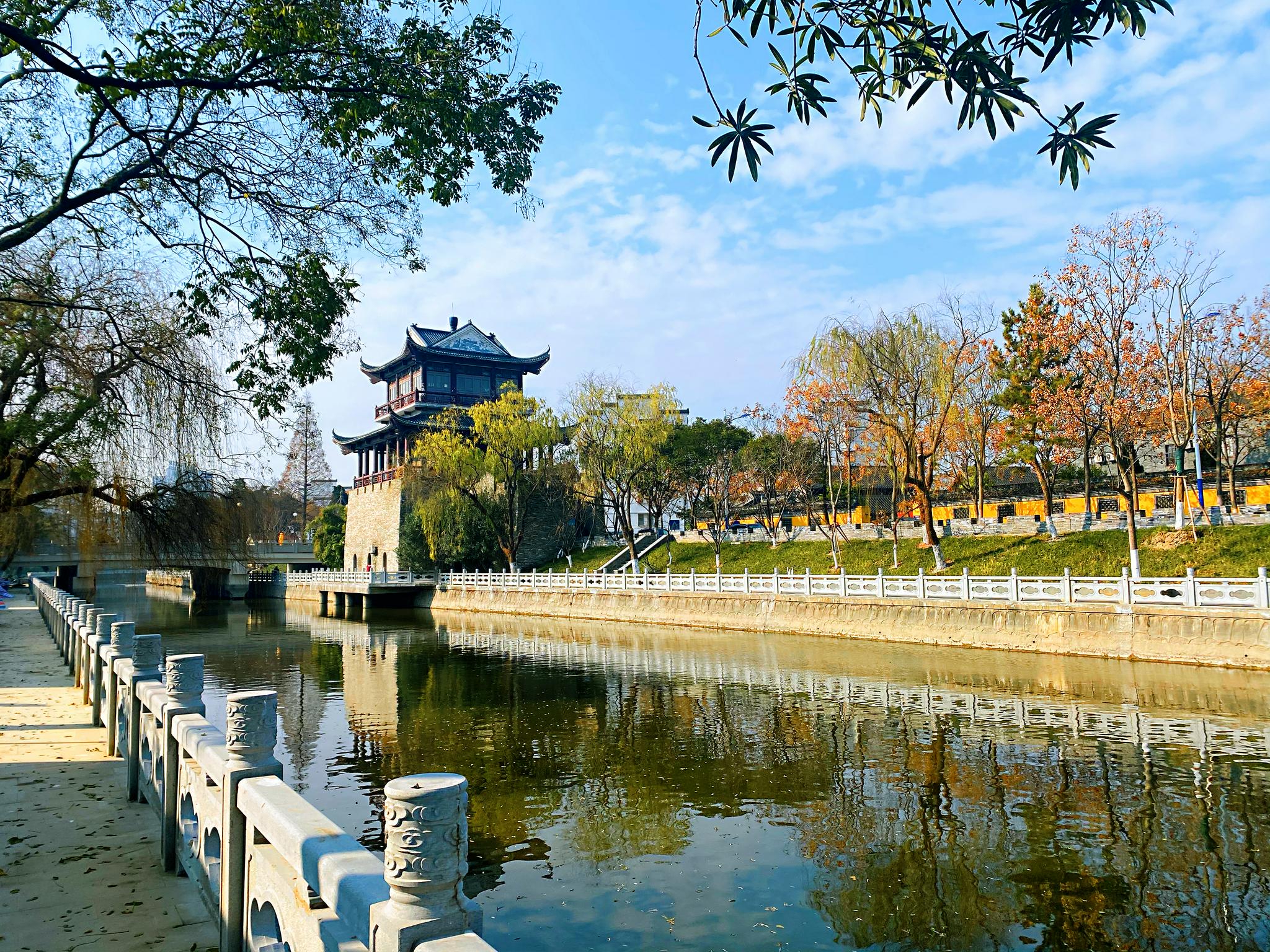 推窗见景开门见绿出门进园如皋版外滩景区圈又扩大了