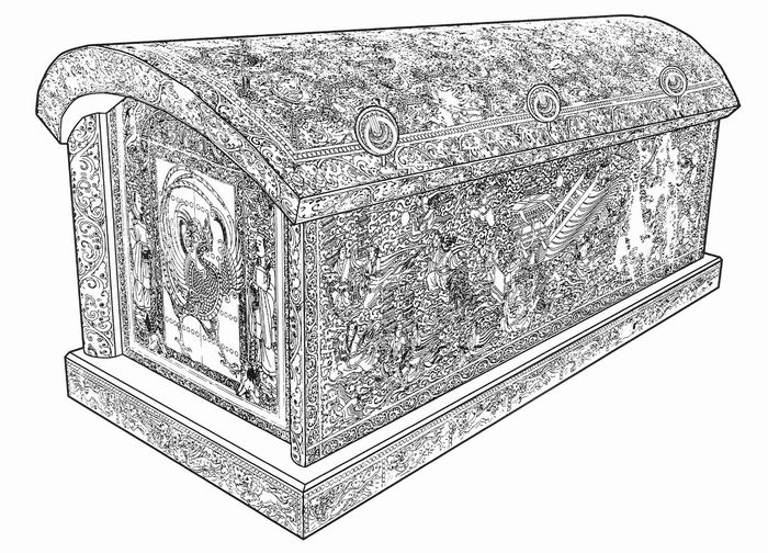 谁主导创作了这具精美之极的隋代画像石棺