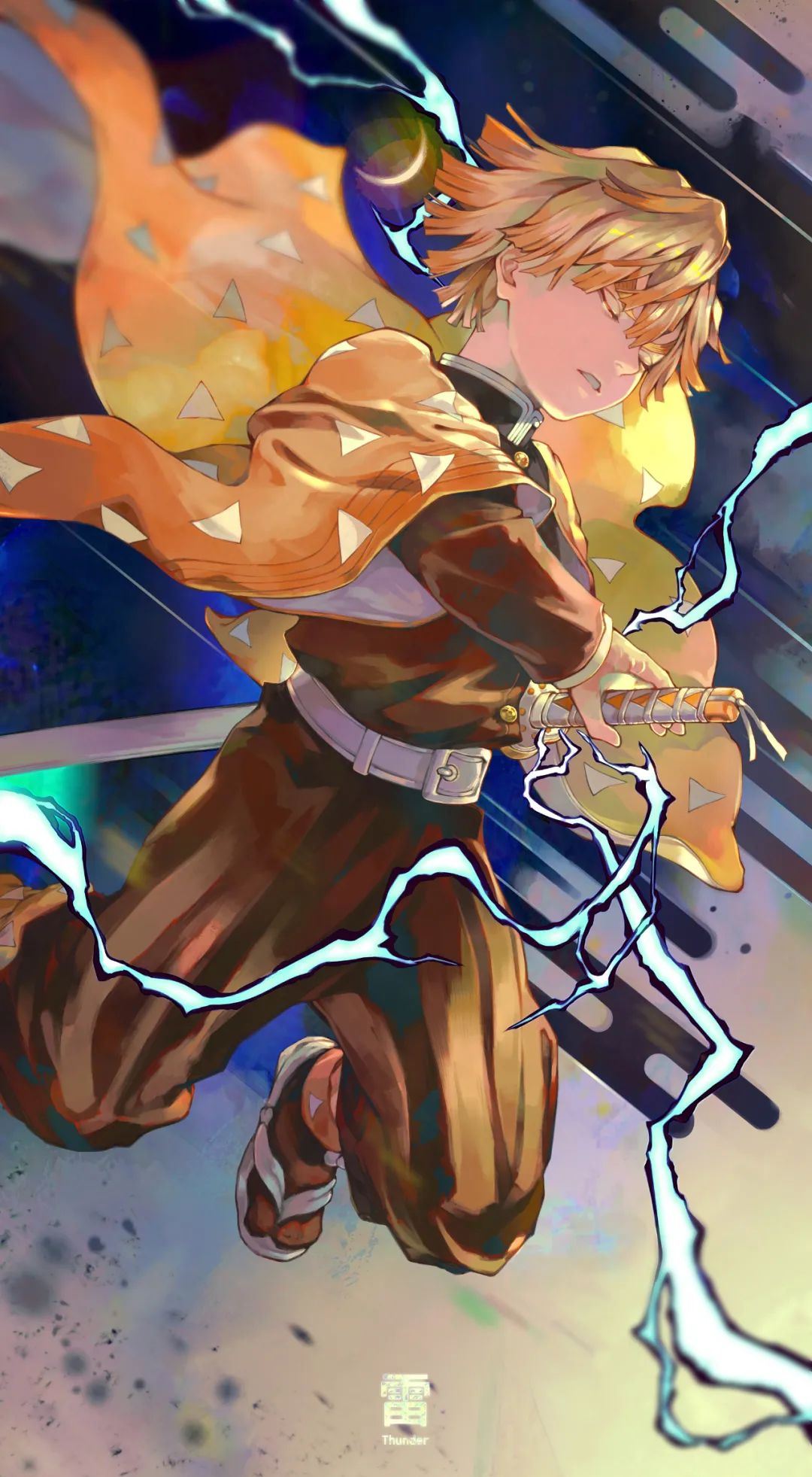 壁纸i 鬼灭之刃新番!这波插画打几分?|鬼灭之刃_新浪新闻