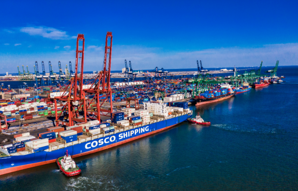 覆盖主要港口天津港环渤海内支线运量前11月增长295