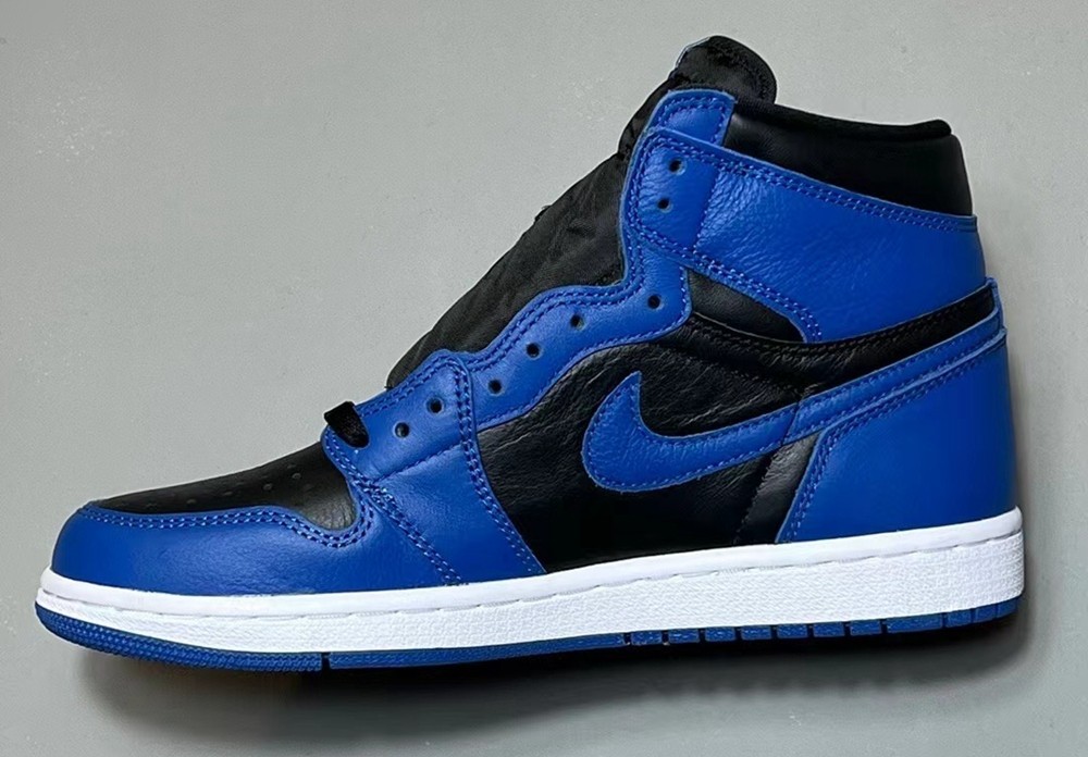 新「皇家蓝」air jordan 1 最新实物图曝光!离发售不远了!