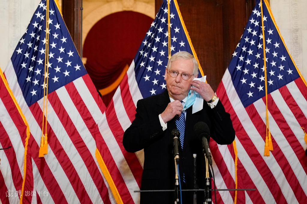 麦康奈尔定性国会骚乱是特朗普挑唆的