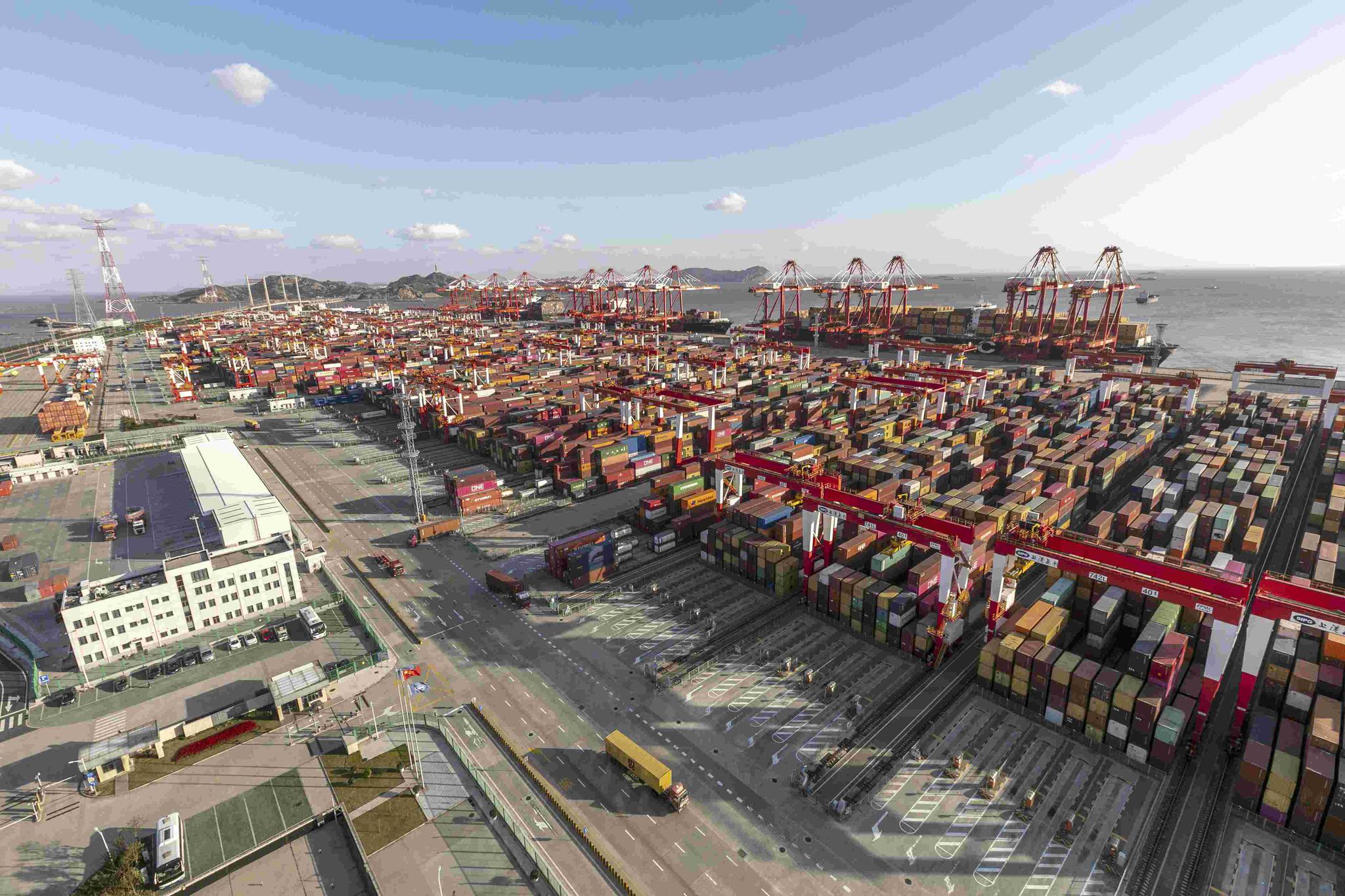 新华财经|洋山特殊综合保税区实现全域封关验收|上海_新浪新闻