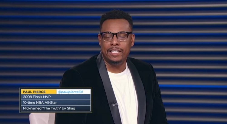 直播吧1月20日讯名宿皮尔斯在做客《the jump》时评价了篮网队如今