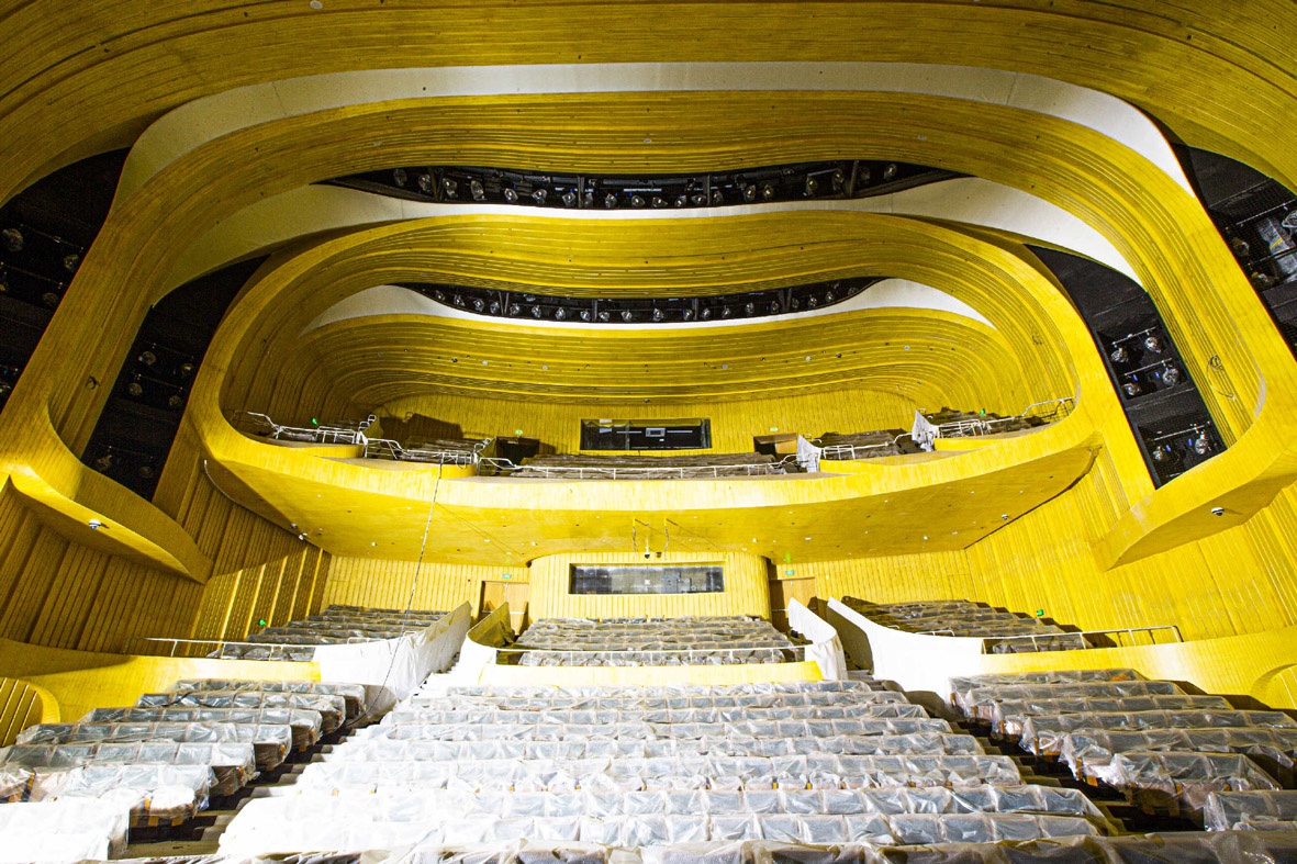 运河大剧院内景首揭面纱