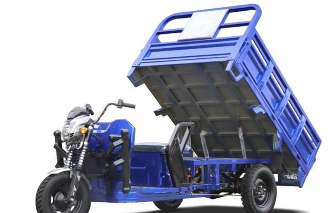 豪杰重载三轮车评测搭载1500w电机18米大车厢可载重1吨