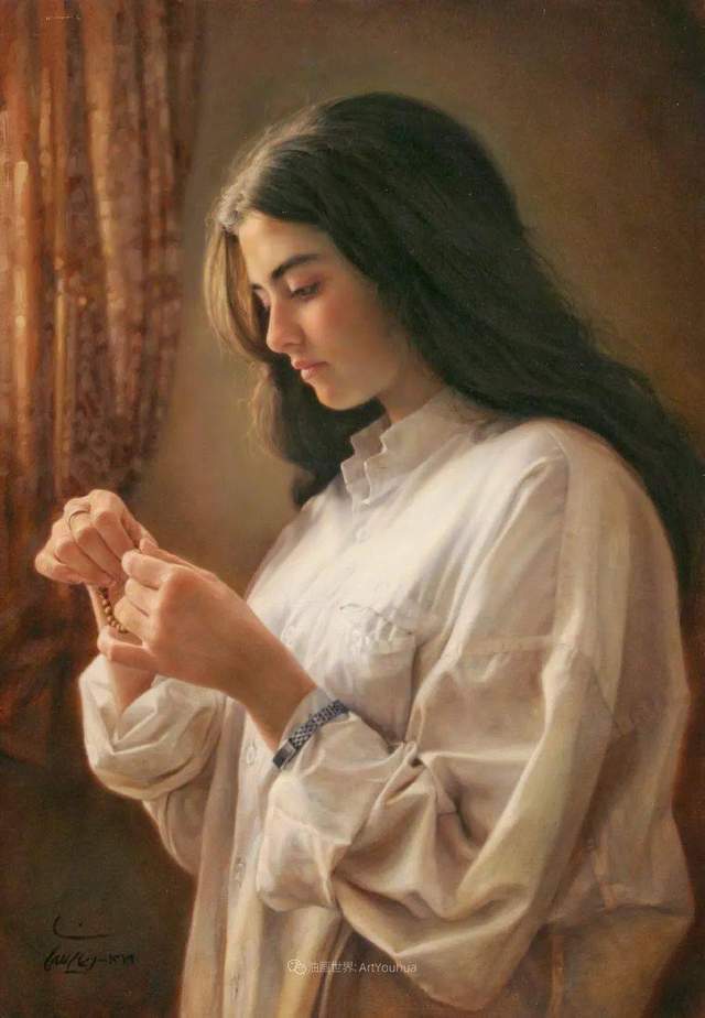 伊朗最伟大的现实主义画家伊曼马勒基油画作品欣赏