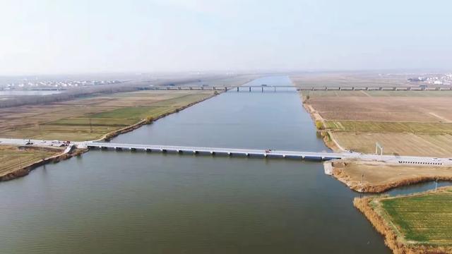 233国道沭河漫水桥,正式通行