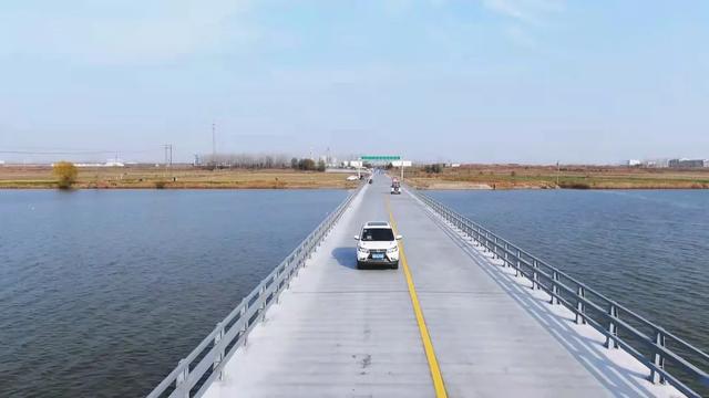 233国道沭河漫水桥,正式通行|沭河|漫水桥|国道_新浪新闻