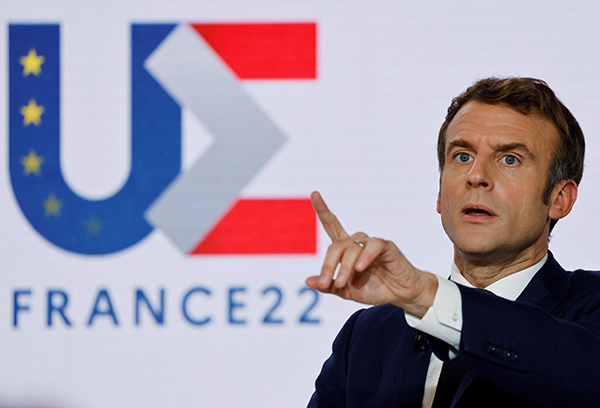 法国将任欧盟轮值主席国 马克龙呼吁强大独立的欧洲