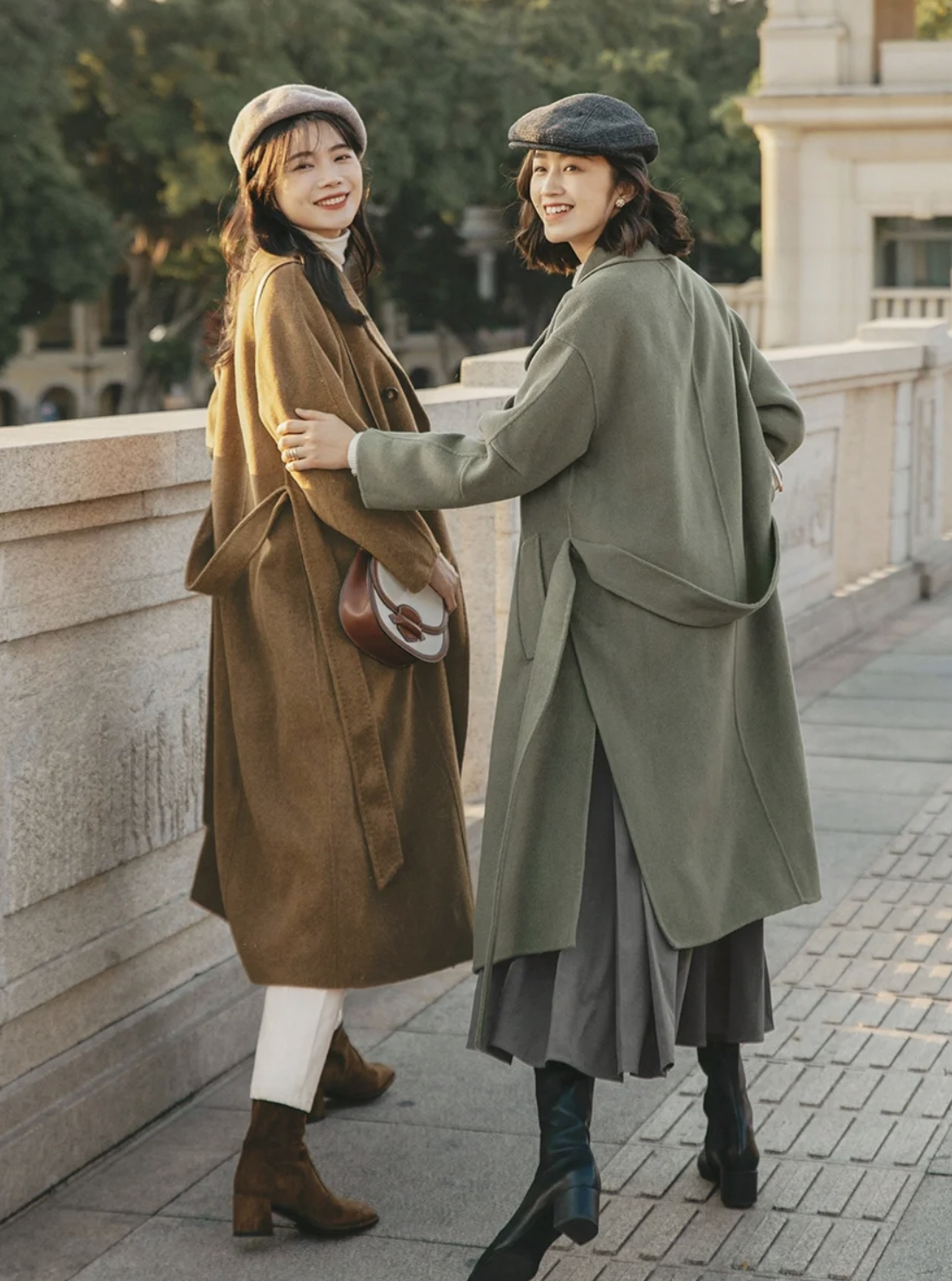 解锁冬季灰绿色穿搭清新脱俗的色彩才是制造氛围感的关键