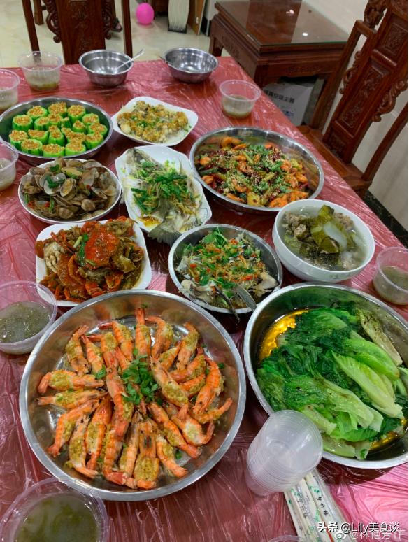 飞人苏炳添妻子晒美食丰盛接地气广东家庭真会吃看馋了