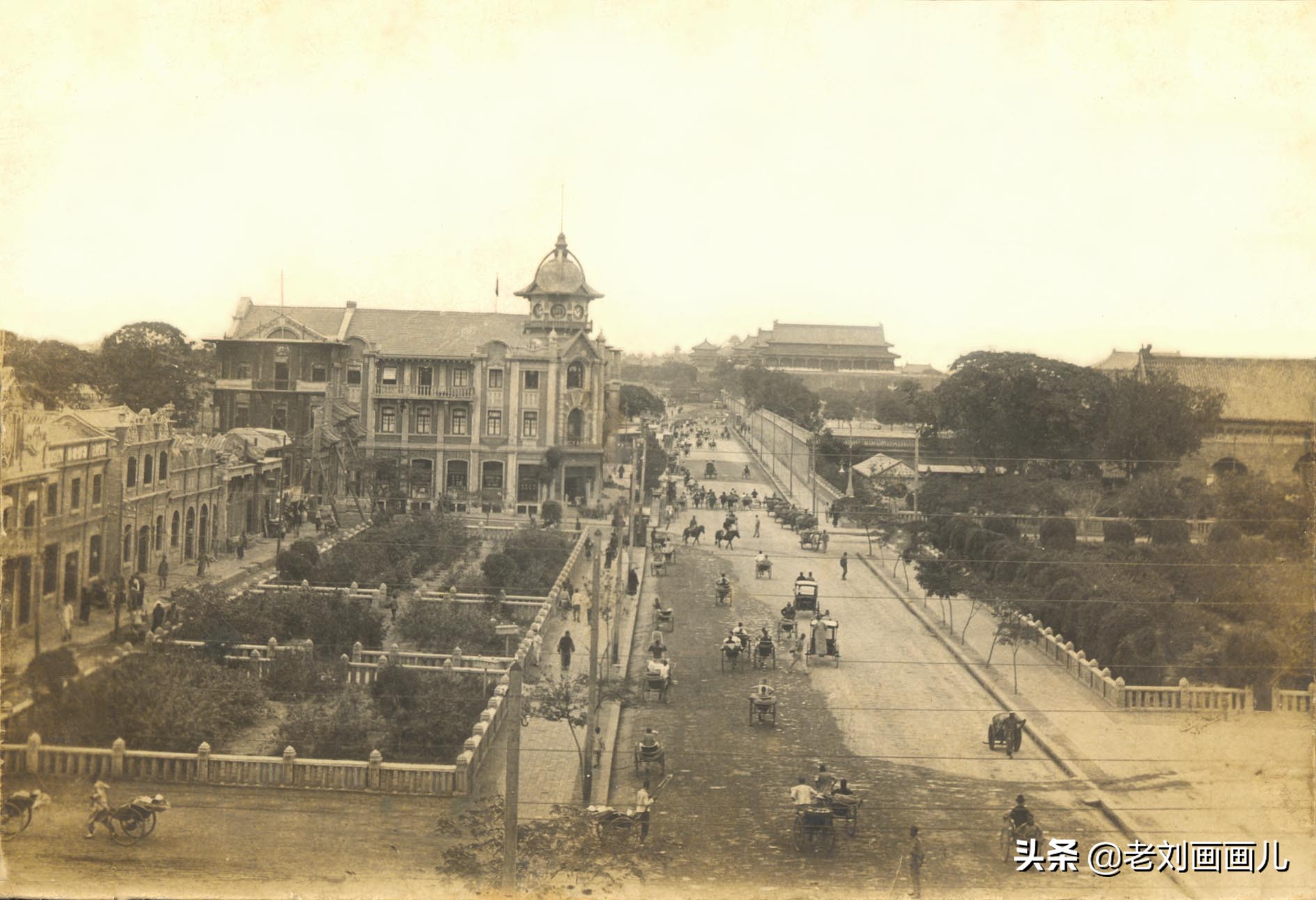 图说|天安门广场的前世今生|天安门|民国时期_新浪新闻