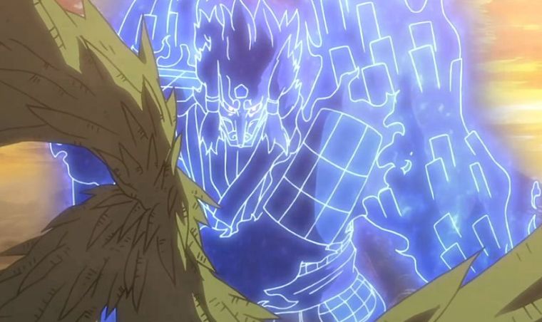 当然,九尾也符合自己王者的风范,从宇智波斑团扇,九尾,包括独一无二的