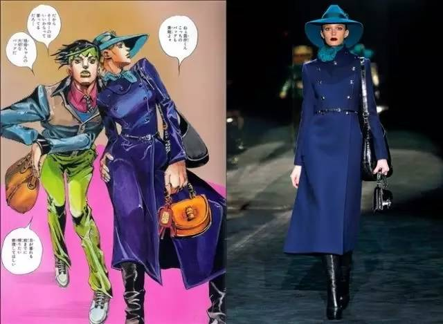 在这三十多年了,《jojo》和巴黎世家,宝格丽都出过联名,与gucci深度