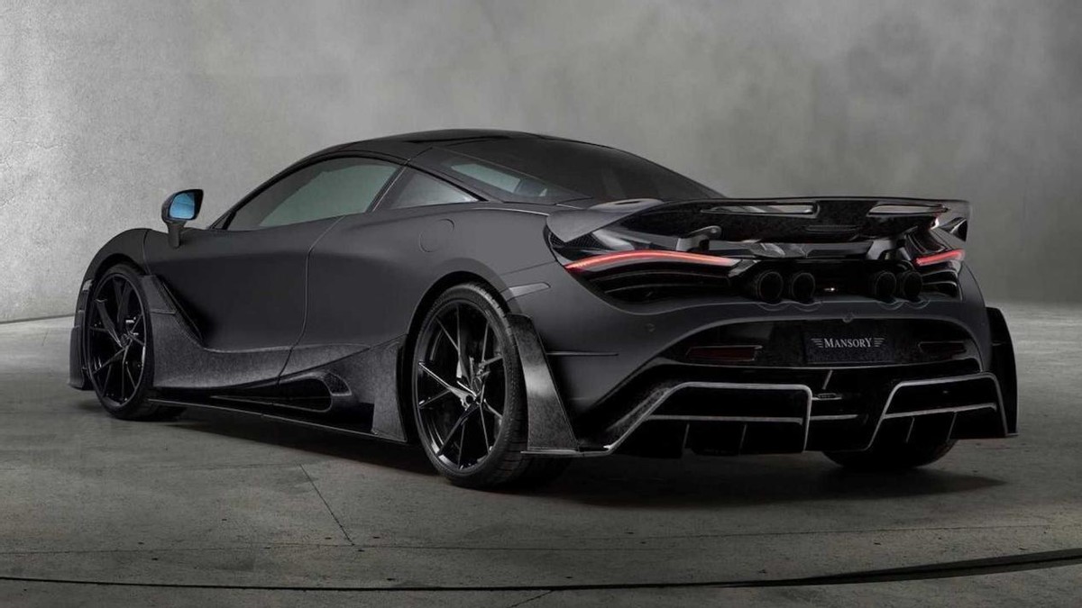 mansory发布迈凯伦720s全新黑化改装案例