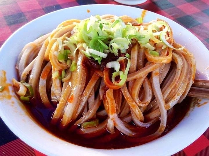 渭南传统特色美食合阳踅面你吃过吗