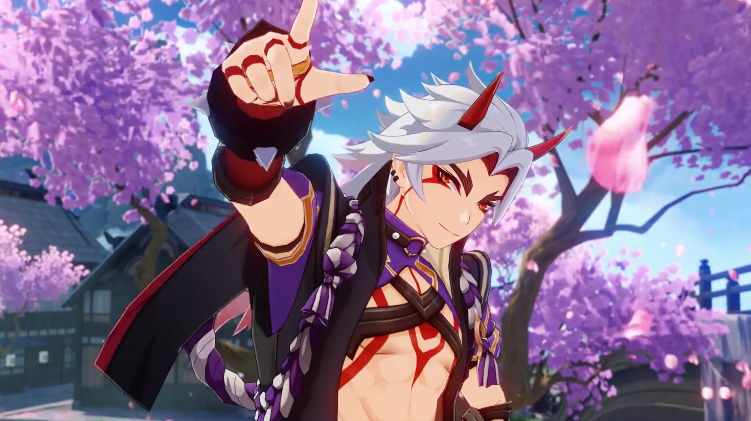 原神荒泷一斗还没上外服玩家已将他玩坏满屏都是二创作品