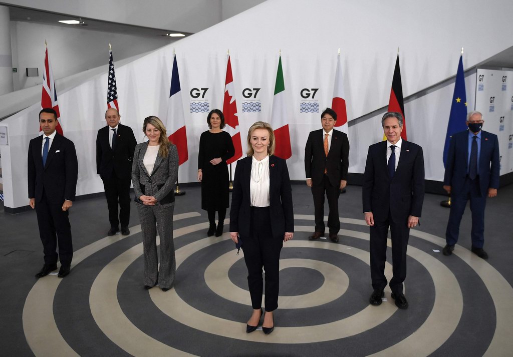 G7外长就俄乌和伊核谈判等问题发声 遭俄伊两国驳斥