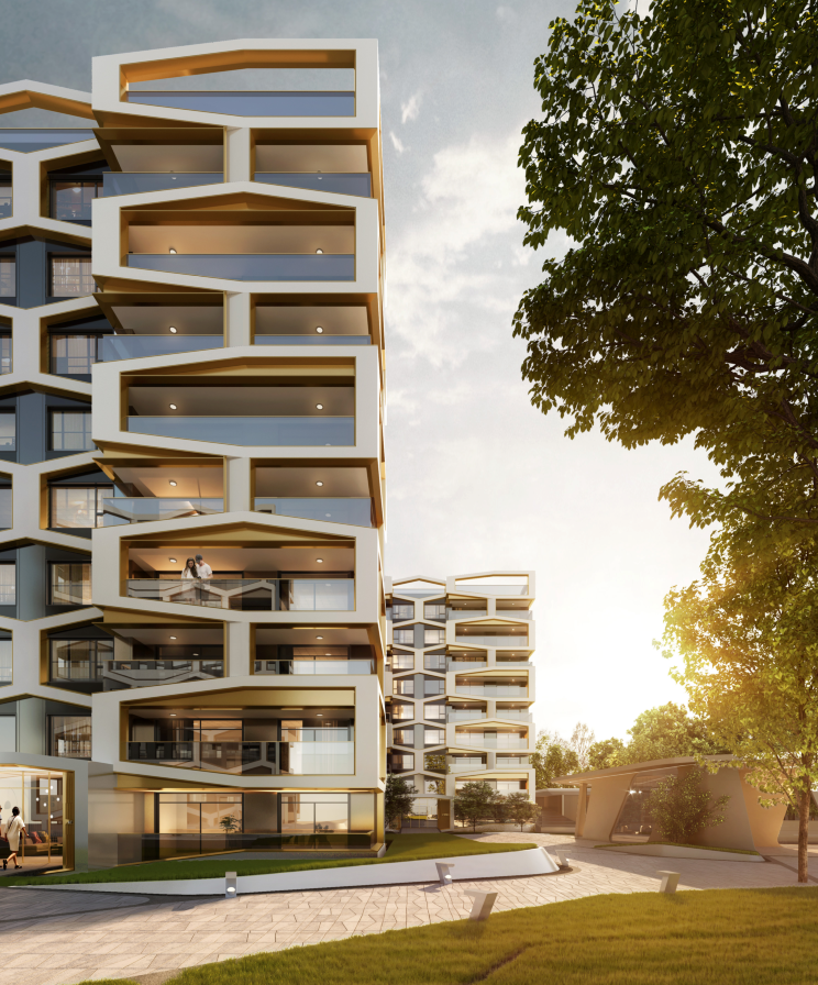 仅靠外立面就能征服购房者的心这些房企把外立面玩出了新花样