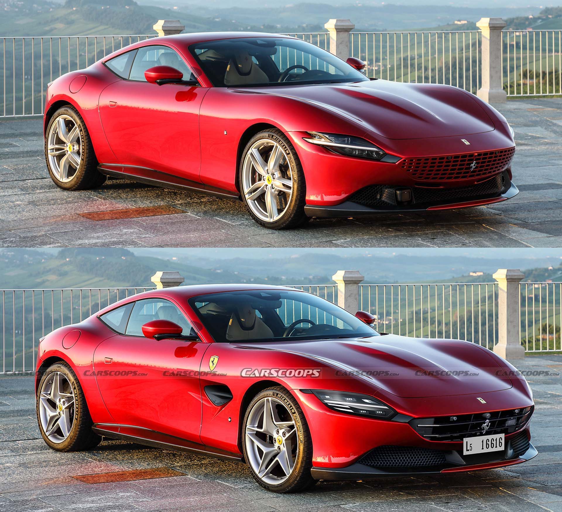 外观方面,新车由roma车型中密集的网状格栅换装全新大面积镂空设计