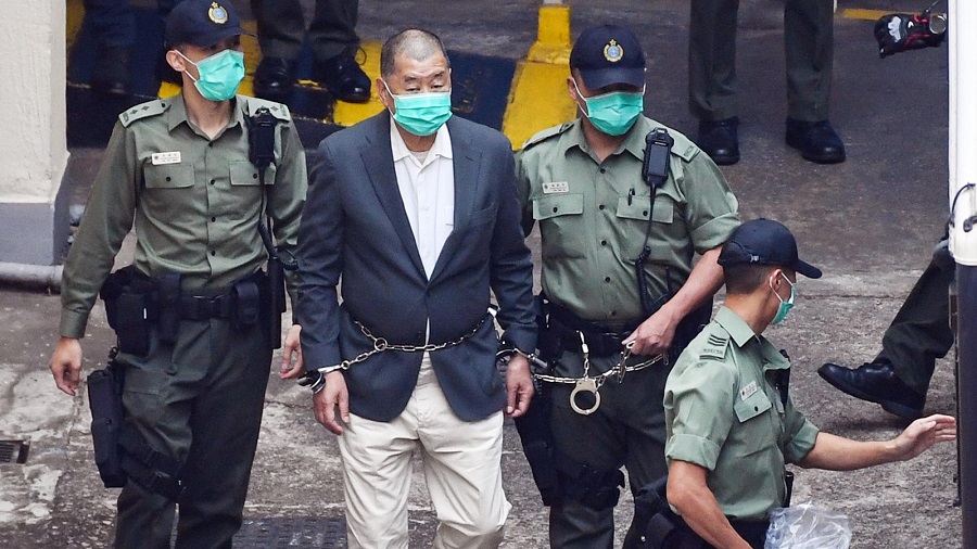 黎智英再因非法集结案被判刑13个月，获准与之前案件同期执行休闲区蓝鸢梦想 - Www.slyday.coM