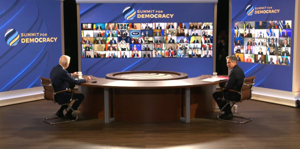 对于真正民主的支持者 该如何回应“民主峰会”？